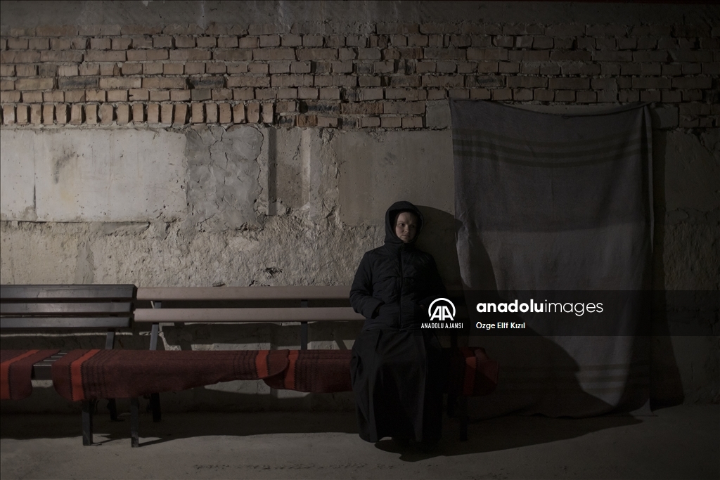 Manastır, savaş mağdurlarının sığınağı oldu