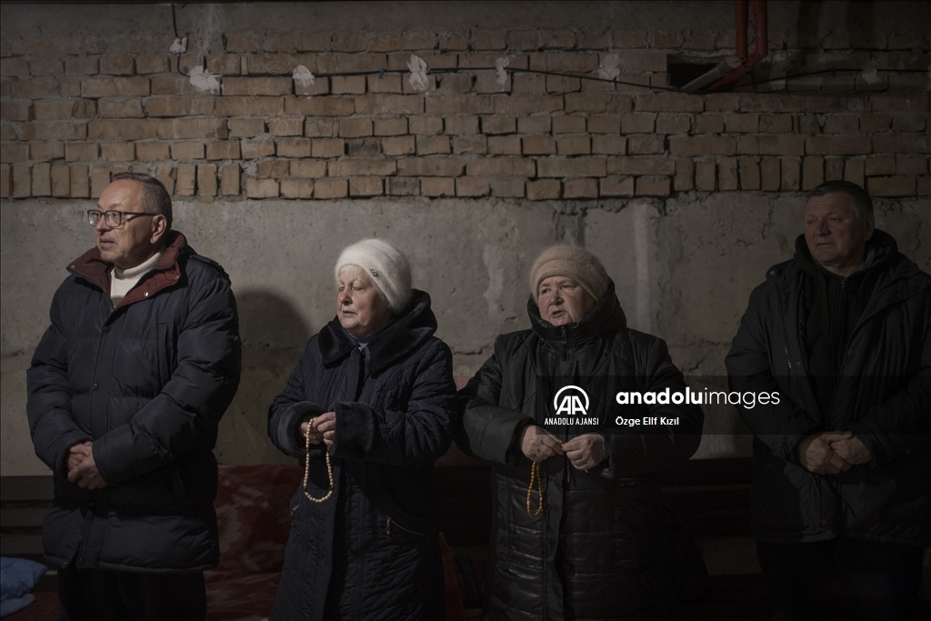 Manastır, savaş mağdurlarının sığınağı oldu
