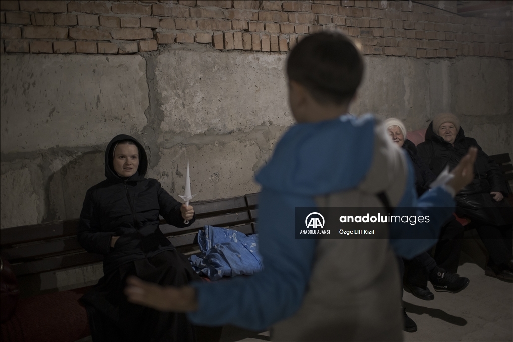 Manastır, savaş mağdurlarının sığınağı oldu