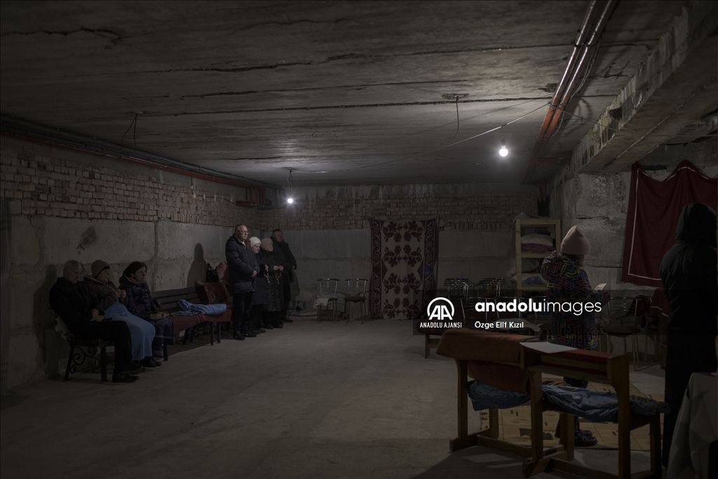 Manastır, savaş mağdurlarının sığınağı oldu