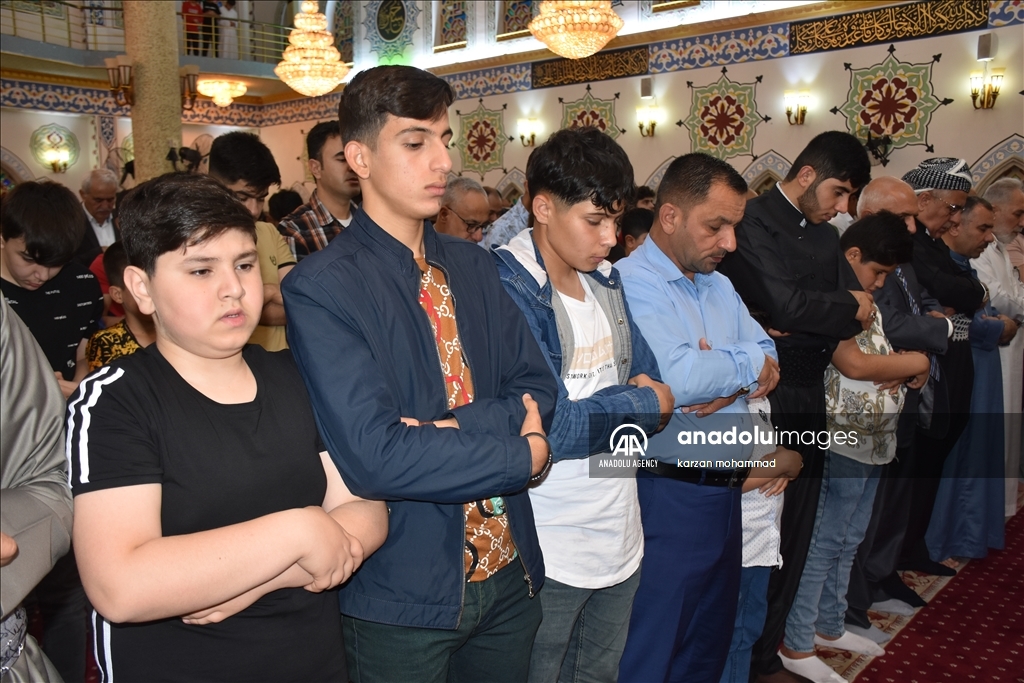ھەولێر.. بەڕێوەچوونی نوێژی جەژنی قوربان