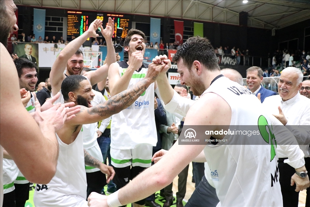 Manisa Büyükşehir Belediyespor, ING Basketbol Süper Ligi'ne yükselmeyi garantiledi