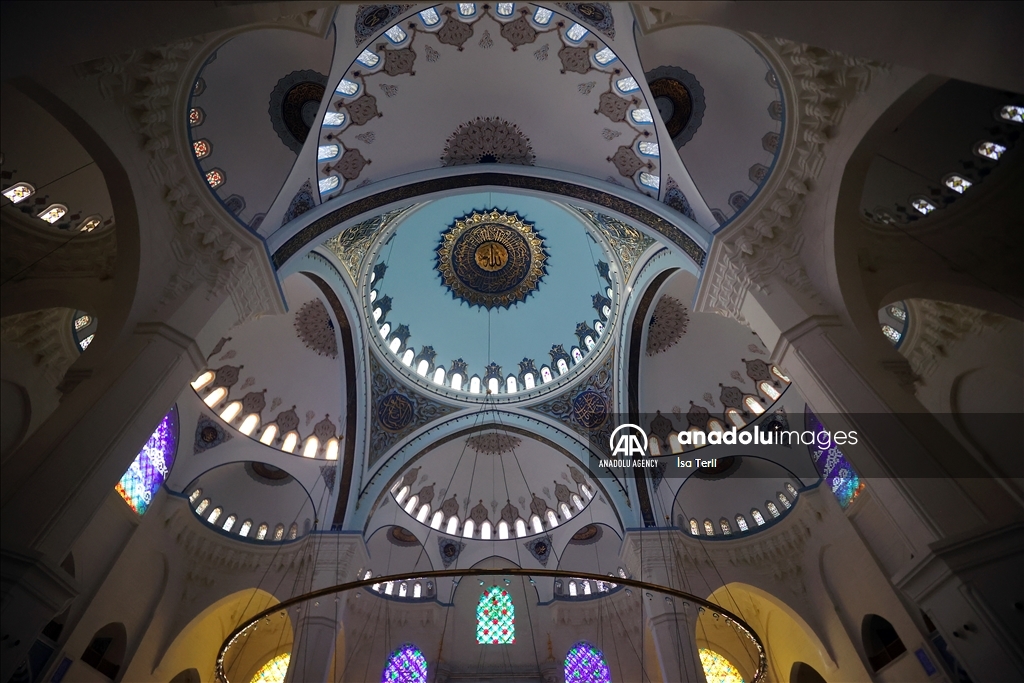 Grand Camlica Mosque in Istanbul