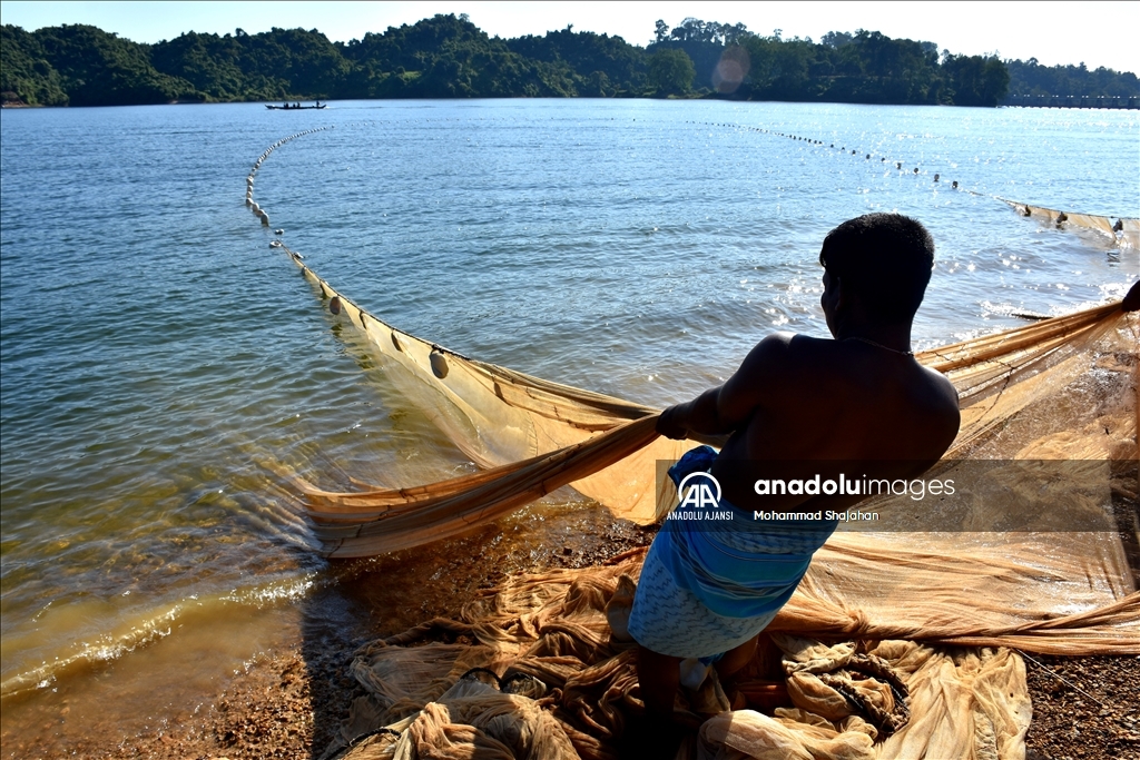 Bangladeş'teki Kaptai Gölü