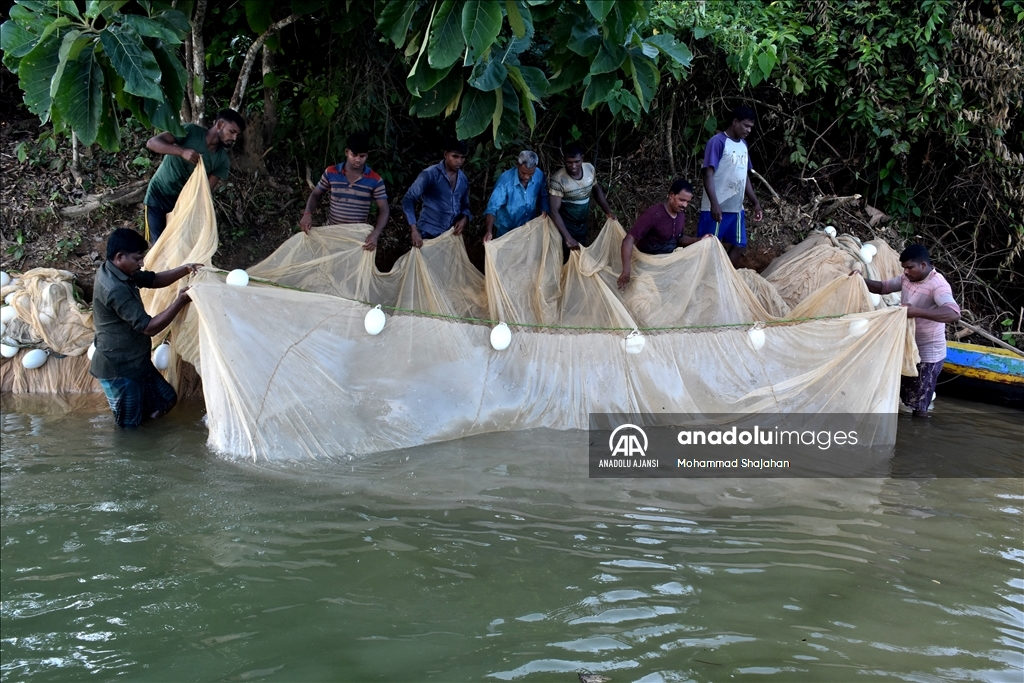 Bangladeş'teki Kaptai Gölü