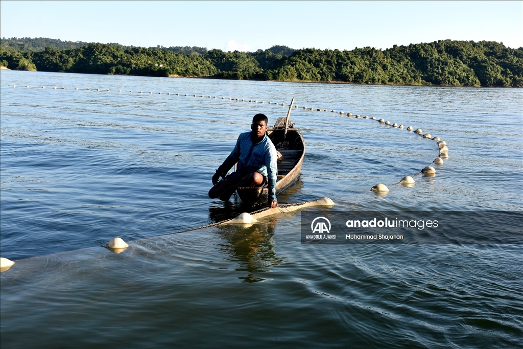 Bangladeş'teki Kaptai Gölü