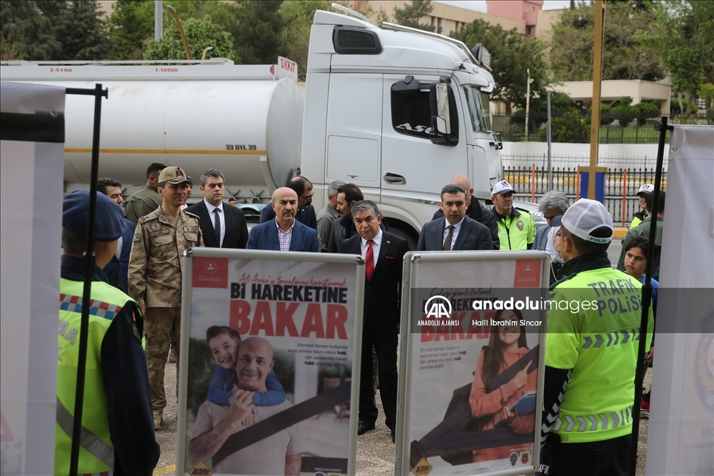 Diyarbakır ve Mardin'de "Yayalar İçin 5 Adımda Güvenli Trafik" uygulaması