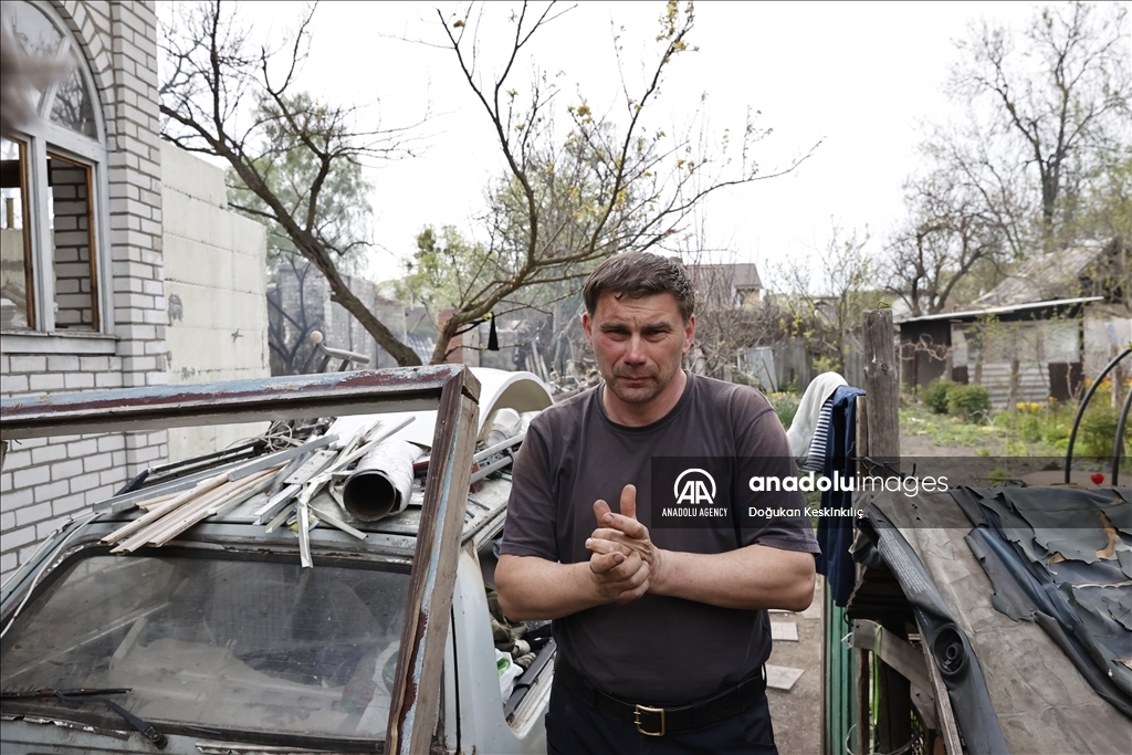 Ukrajinac Sergej Donec spasio mnoge kuće, ali ne i svoju 