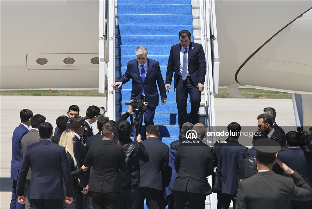رئیس جمهور قزاقستان وارد آنکارا شد ​​​​​​​ 