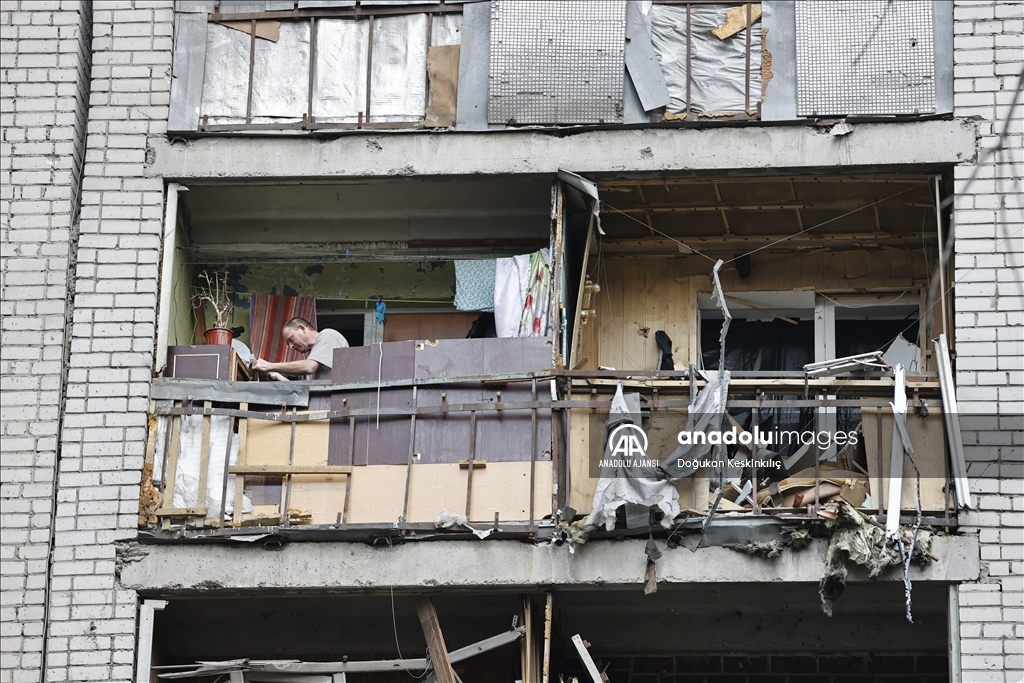 Çernigiv’de savaşın izleri arasında yaşam mücadelesi