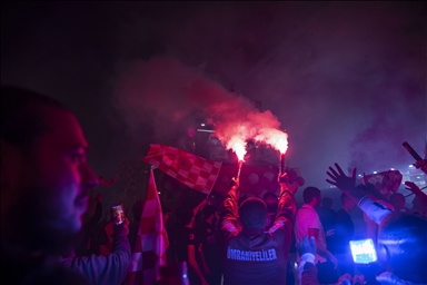 Ümraniyespor Süper Lig'e yükselişini kutladı 