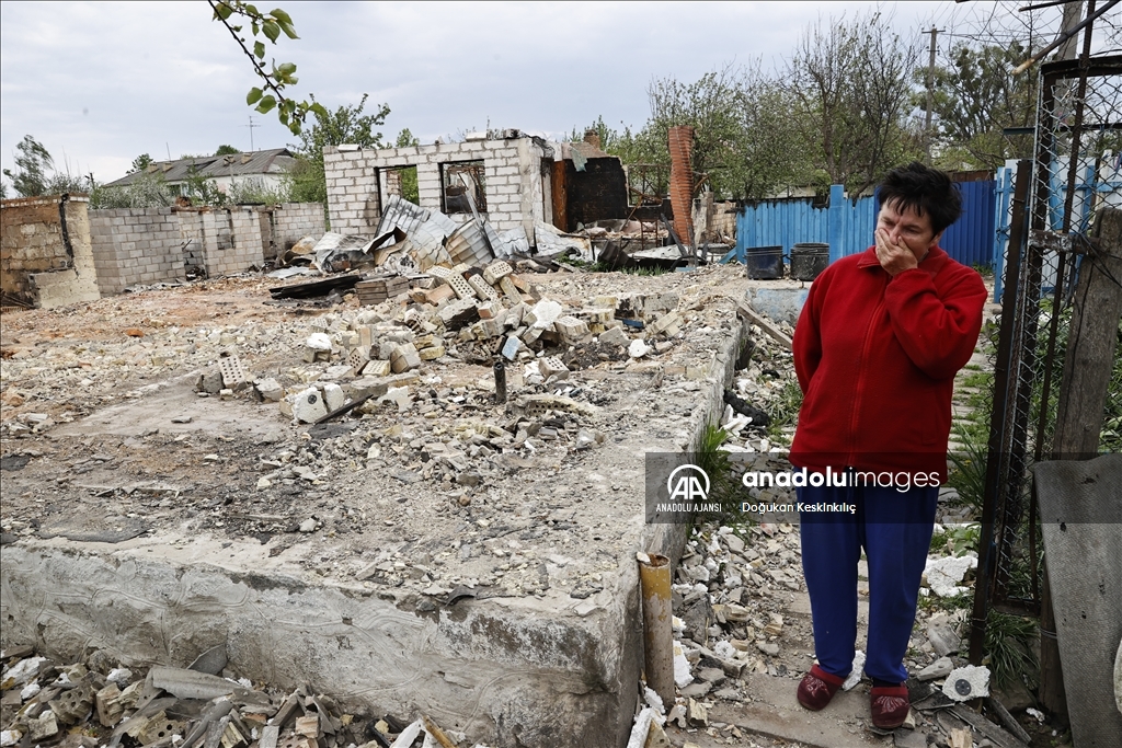Ukrayna’nın Kozaroviçi köyü sakinleri: "Evlerimiz Rus ordusunca kalkan olarak kullanıldı"
