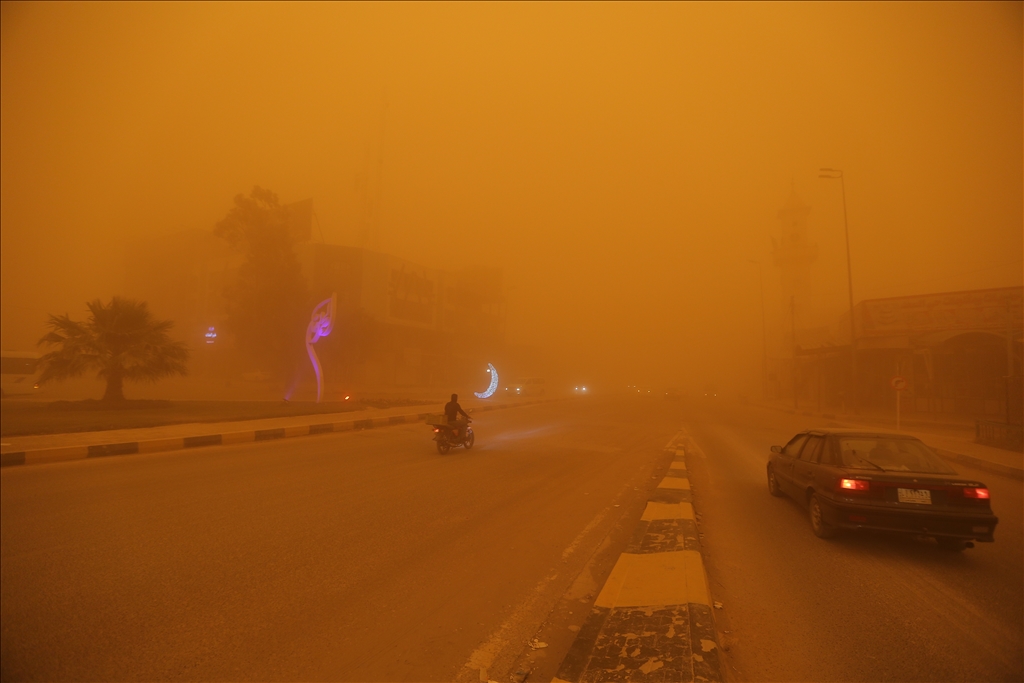 Sandstorm in Iraq