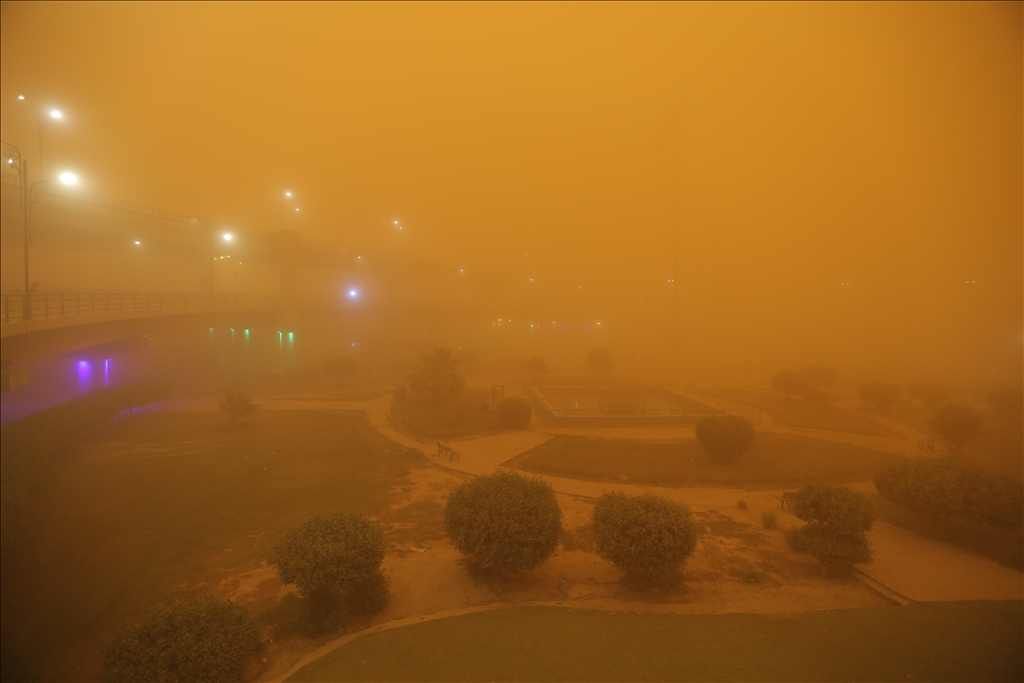 Sandstorm in Iraq