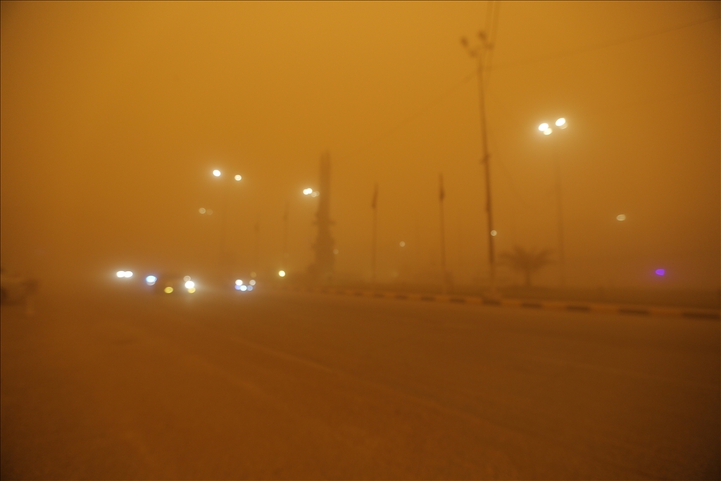 Sandstorm in Iraq