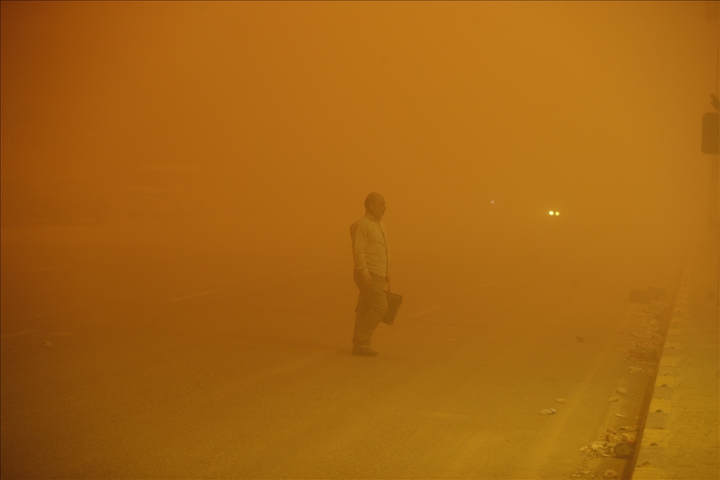 Sandstorm in Iraq