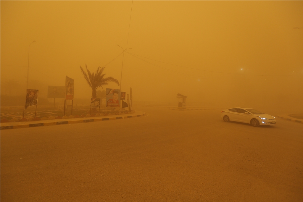 Sandstorm in Iraq