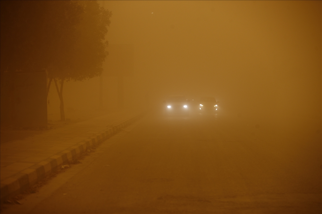 Sandstorm in Iraq