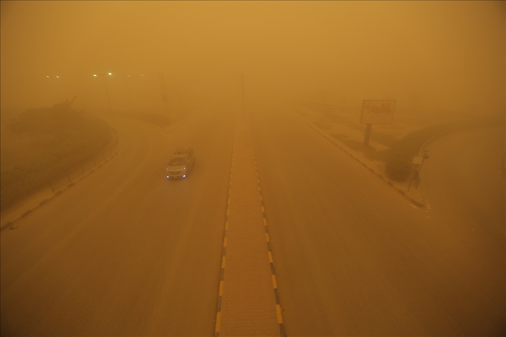 Sandstorm in Iraq