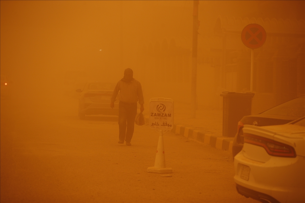 Sandstorm in Iraq