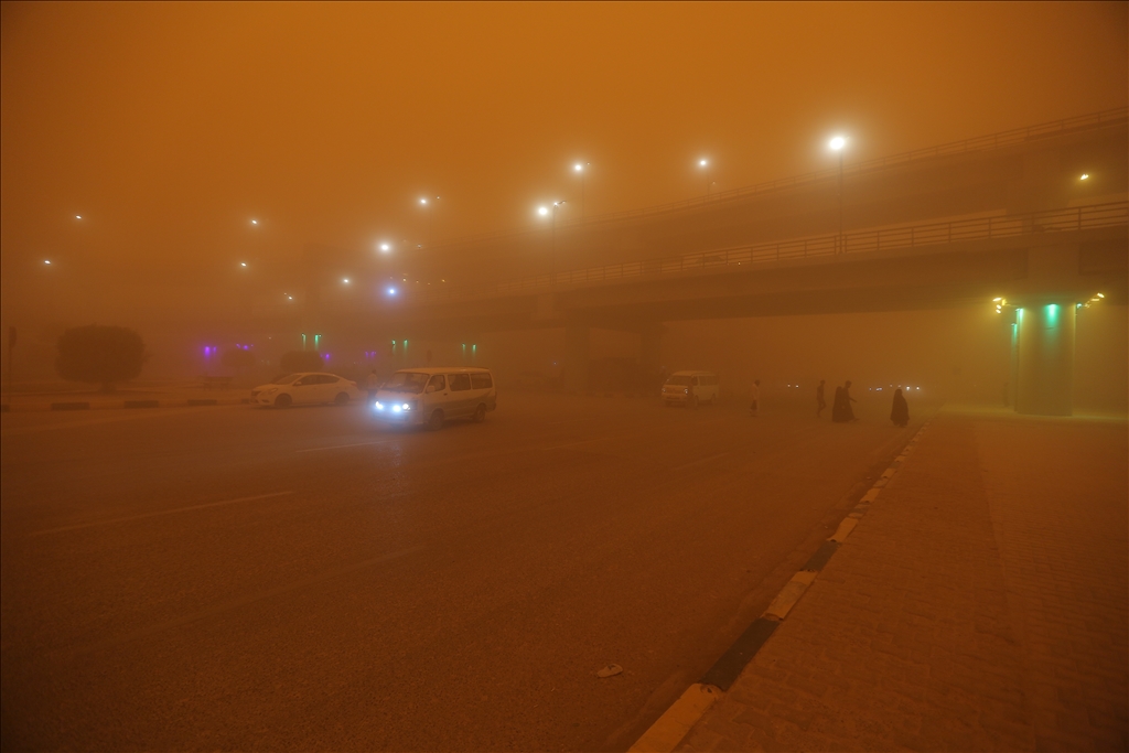 Sandstorm in Iraq