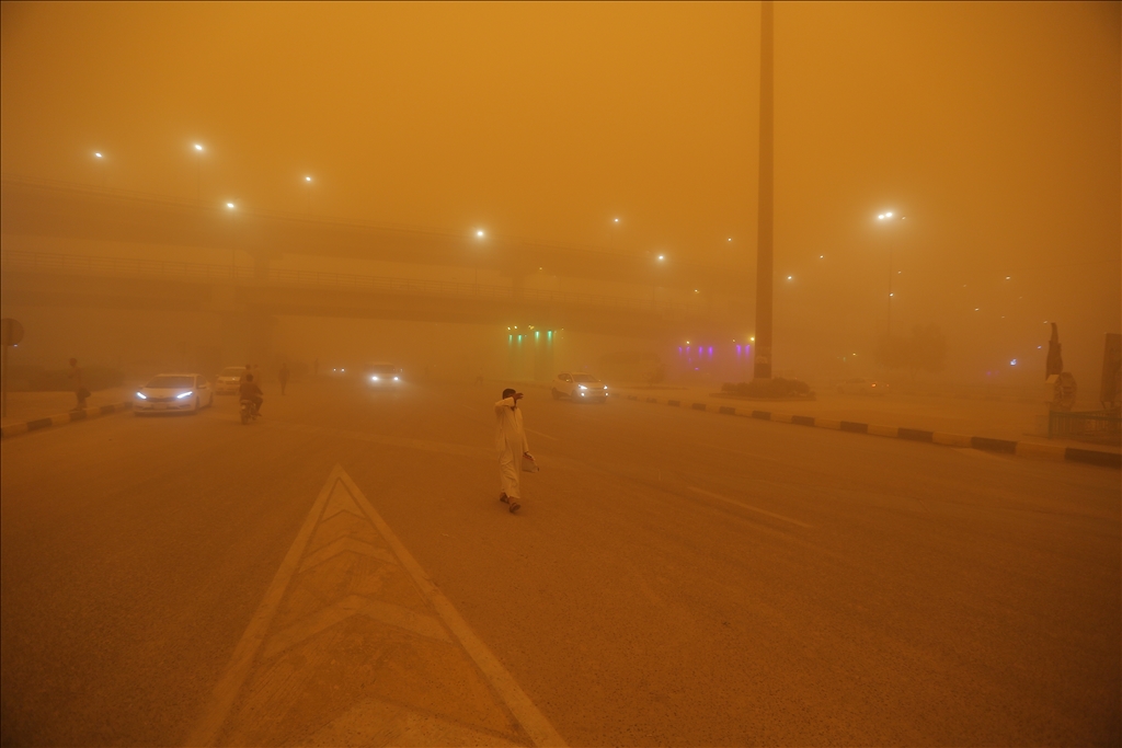 Sandstorm in Iraq