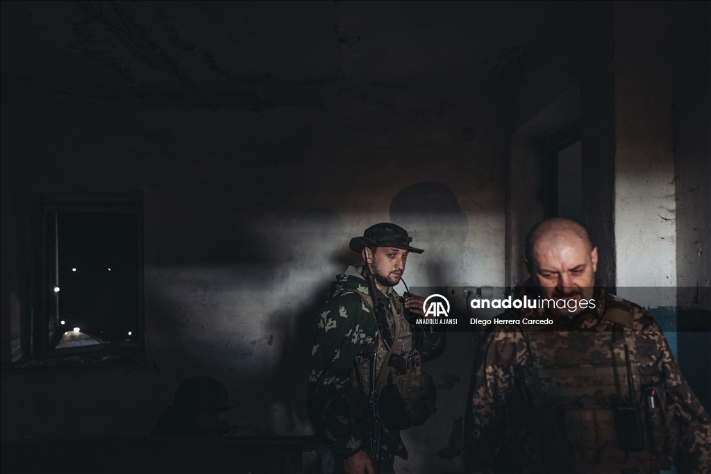 Donbas'ta konuşlanan Ukrayna askerleri