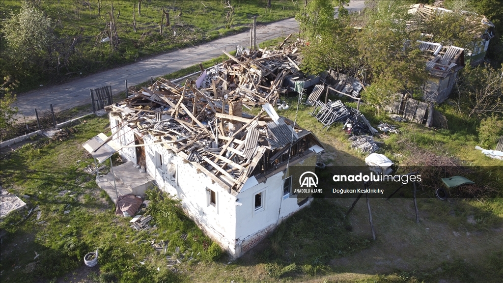 Ukrayna’nın Kuhari köyü sakinleri: "Köyümüzü savaş sonrası yeniden inşa edeceğiz"