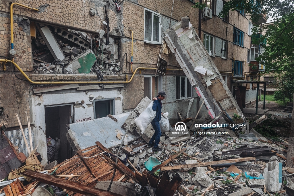 Rusya'nın saldırısı altındaki Ukrayna