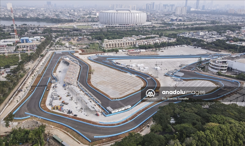 Pembangunan sirkuit Formula E di Jakarta berlanjut