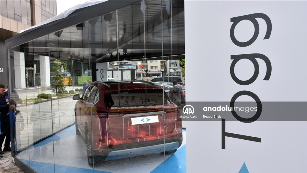 Türkiye'nin otomobili Togg, 19 Mayıs'ta Samsun'da sergilendi