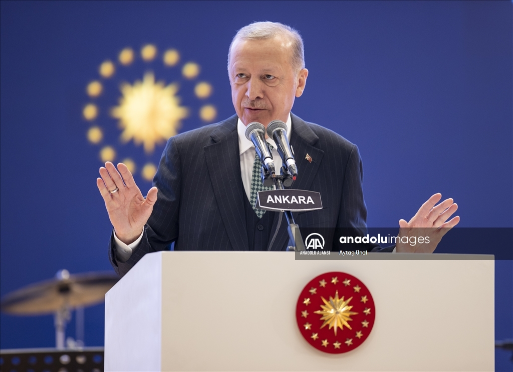 Cumhurbaşkanı Erdoğan, 19 Mayıs Atatürk'ü Anma, Gençlik ve Spor Bayramı Programında konuştu:
