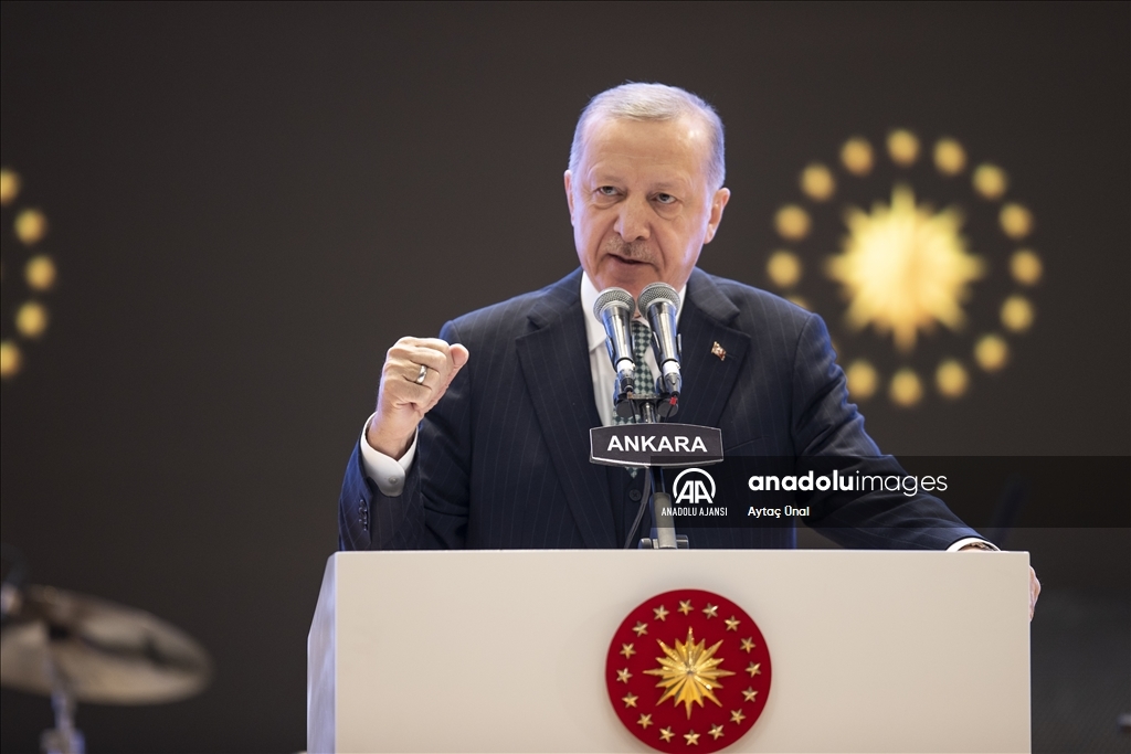 Cumhurbaşkanı Erdoğan, 19 Mayıs Atatürk'ü Anma, Gençlik ve Spor Bayramı Programında konuştu: