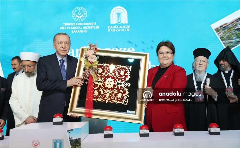 Turkish President participates in the groundbreaking ceremony of the Hospice Social Service Complex in Istanbul