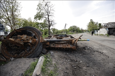 Жители села Перемога в Украине пытаются вернуться к нормальной жизни