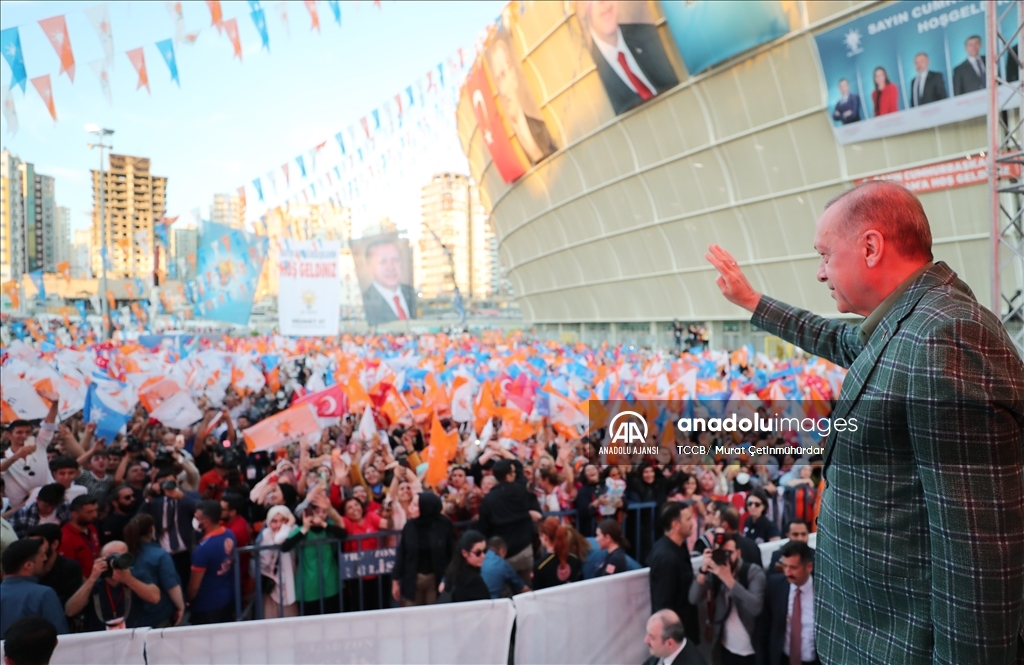 Cumhurbaşkanı Recep Tayyip Erdoğan, Adana’da