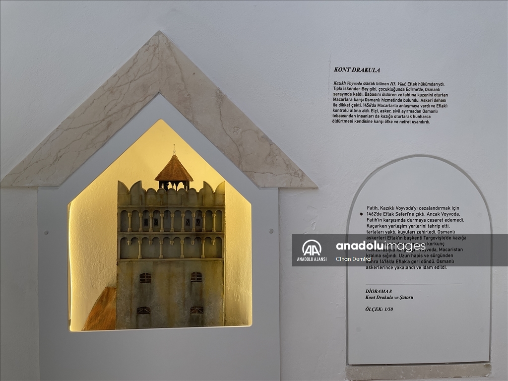"Bir çağı kapatıp bir çağı açan Fatih"in anlatıldığı müze ilgi görüyor
