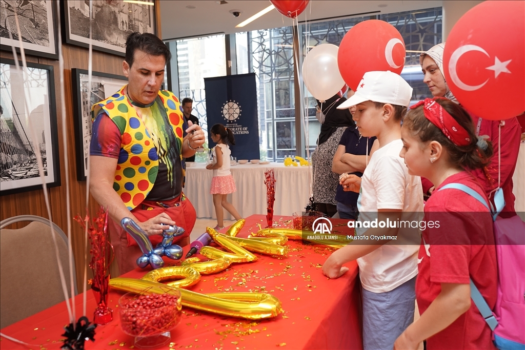 New York'ta Cumhurbaşkanlığı İletişim Başkanlığınca 'Türk Günü Çocuk Şenliği' düzenlendi