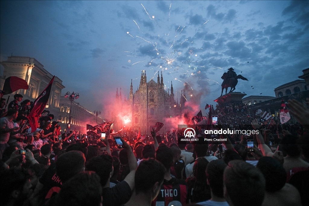 AC Milan win Italian Serie A title after 11 years