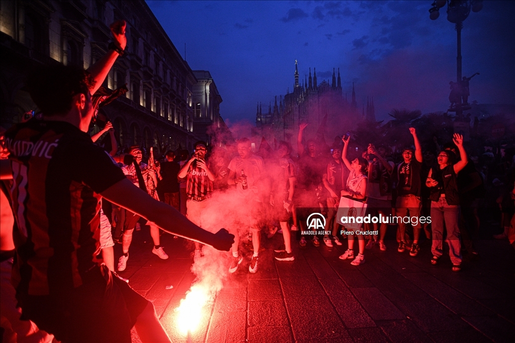 AC Milan win Italian Serie A title after 11 years