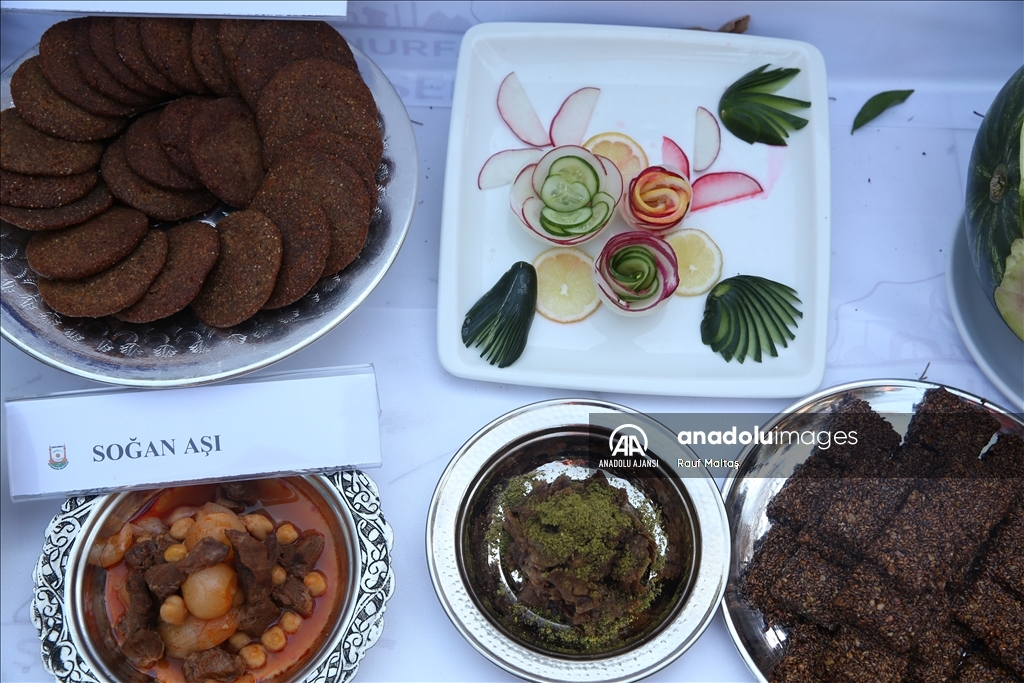 Şanlıurfa'da "Türk Mutfağı Haftası" etkinliğinde 150 çeşit yemek tanıtıldı