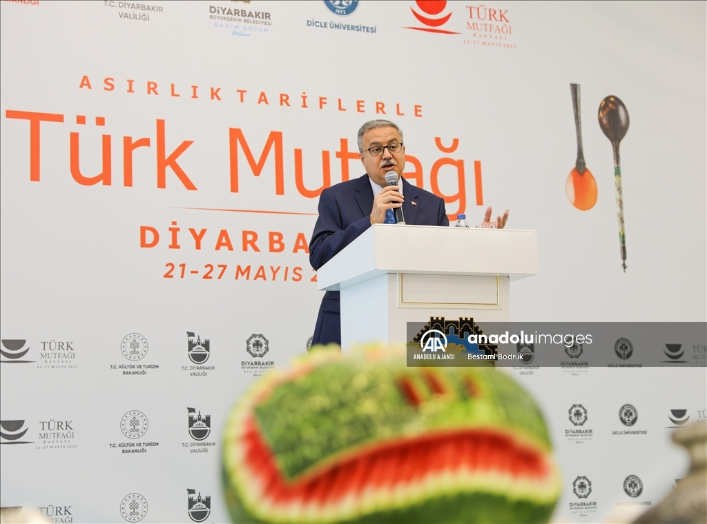 Diyarbakır'ın lezzetleri "Türk Mutfağı Haftası"nda tanıtıldı 