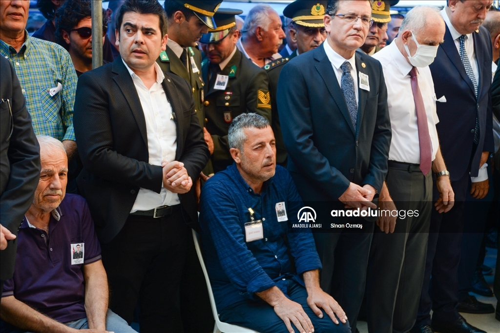 Şehit Piyade Teğmen Abdulkadir Güler Antalya'da son yolculuğuna uğurlandı