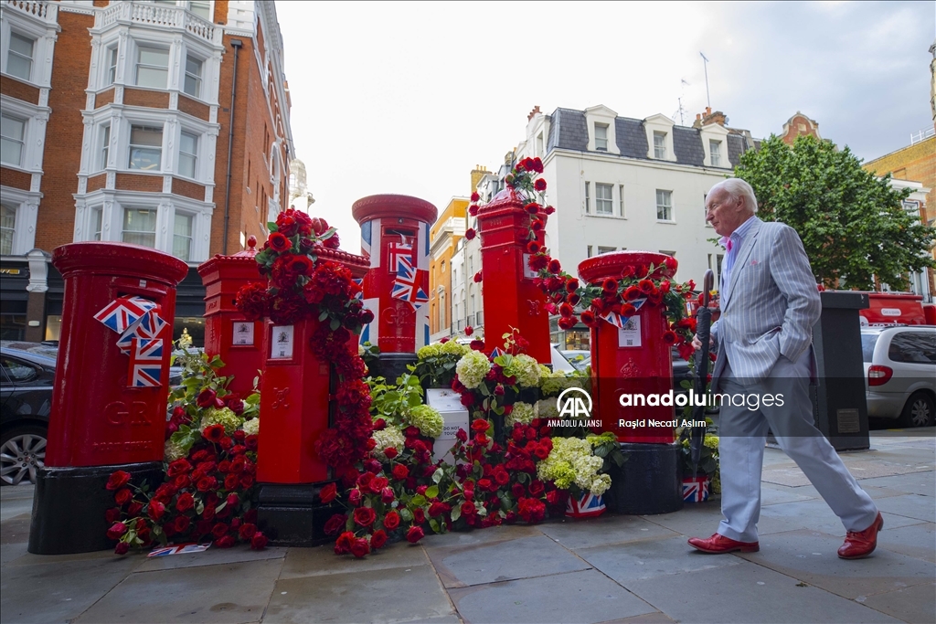 Londra çiçeklerle süslendi