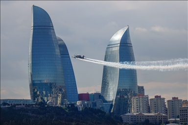 В рамках фестиваля «TEKNOFEST Азербайджан» состоялось авиашоу