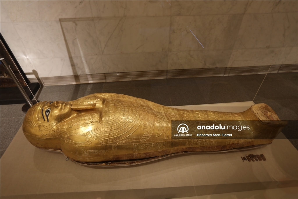 Mısır Medeniyeti Ulusal Müzesi, antik Mısır’a ışık tutan 50 bin eseri bünyesinde bulunduruyor