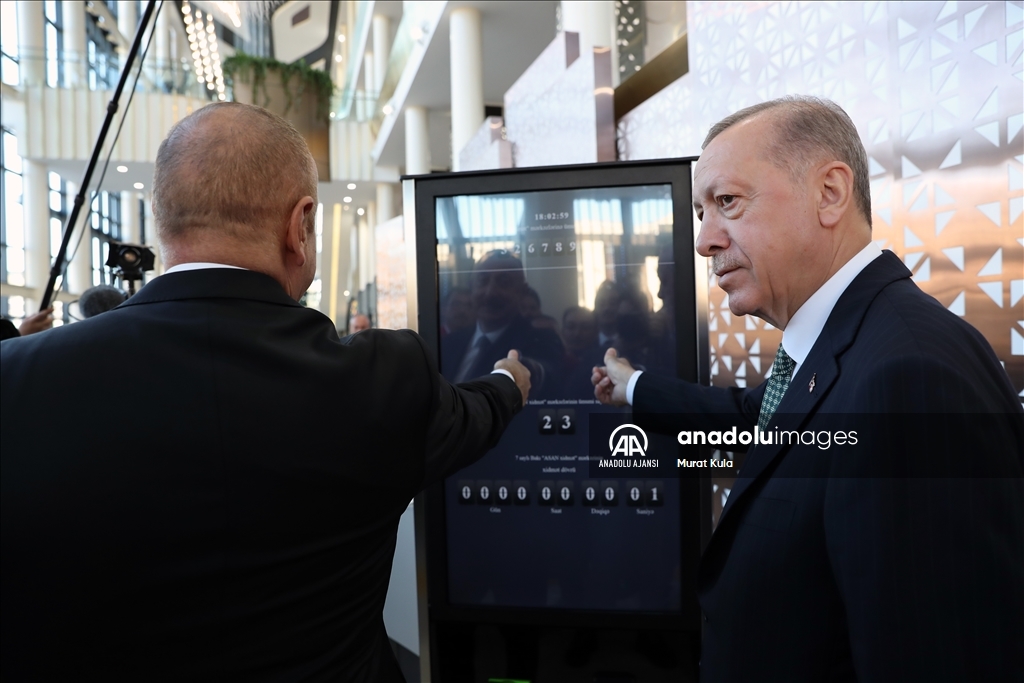 Cumhurbaşkanı Recep Tayyip Erdoğan Bakü'de