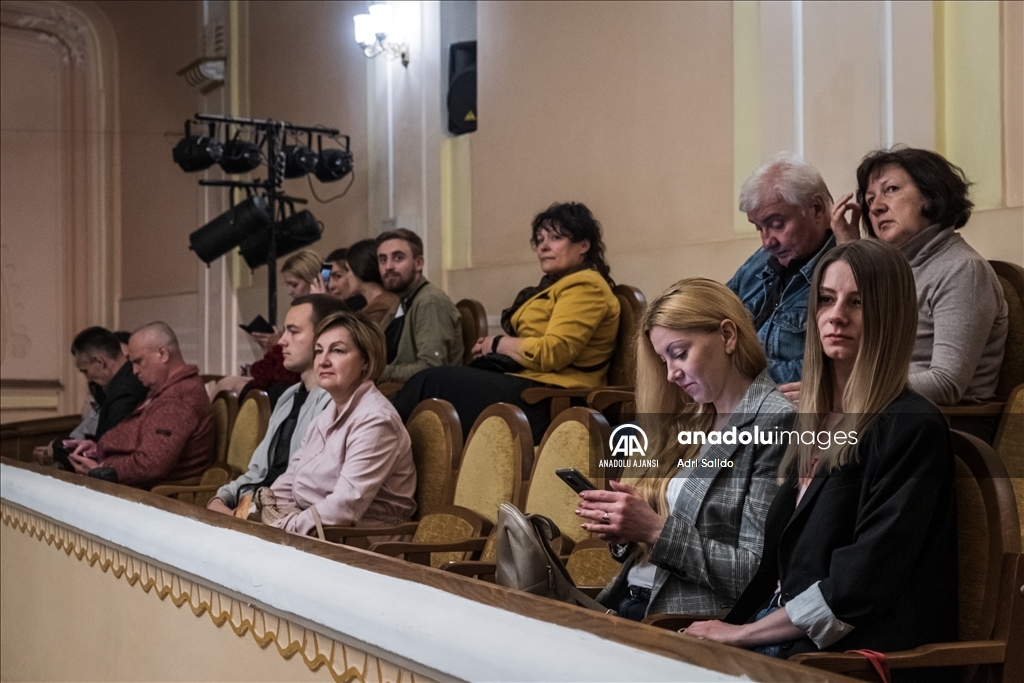 Lviv Ulusal Filarmoni Orkestrası konser düzenledi