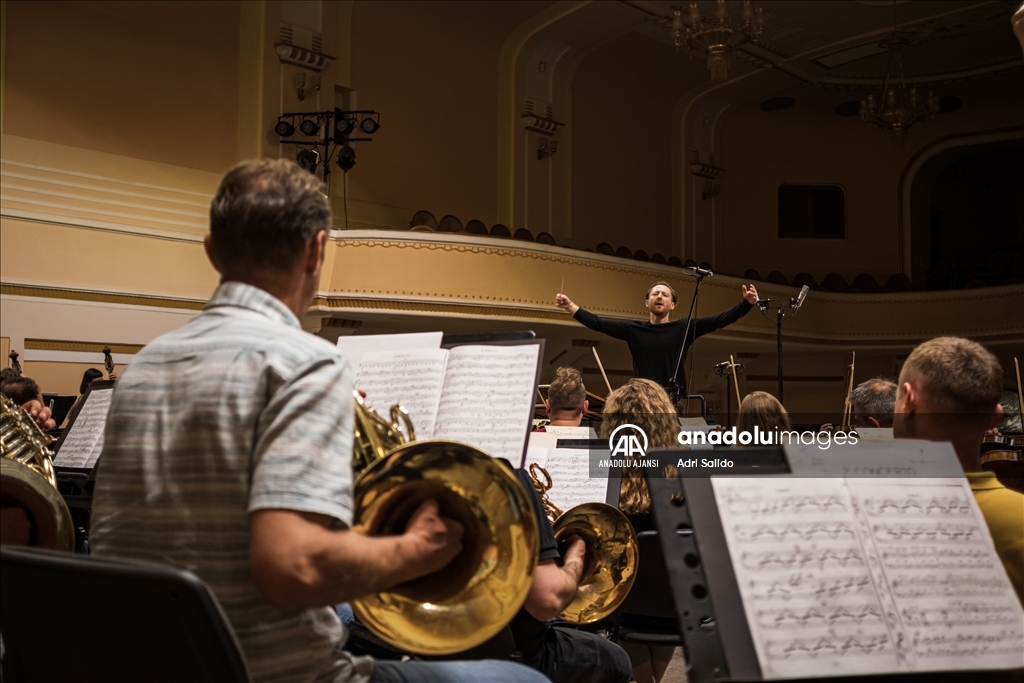 Lviv Ulusal Filarmoni Orkestrası konser düzenledi