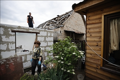 Rus saldırılarında evsiz kalan Ukraynalıların gözyaşı dinmiyor